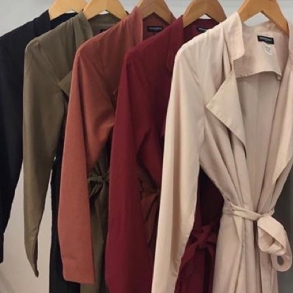 NWOT American Apparel Dylan Trench Coat - Picture 1 of 4